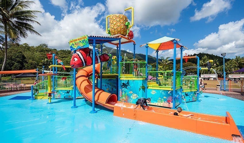 Ingenia Holidays Cairns Coconut splash park refurbishment